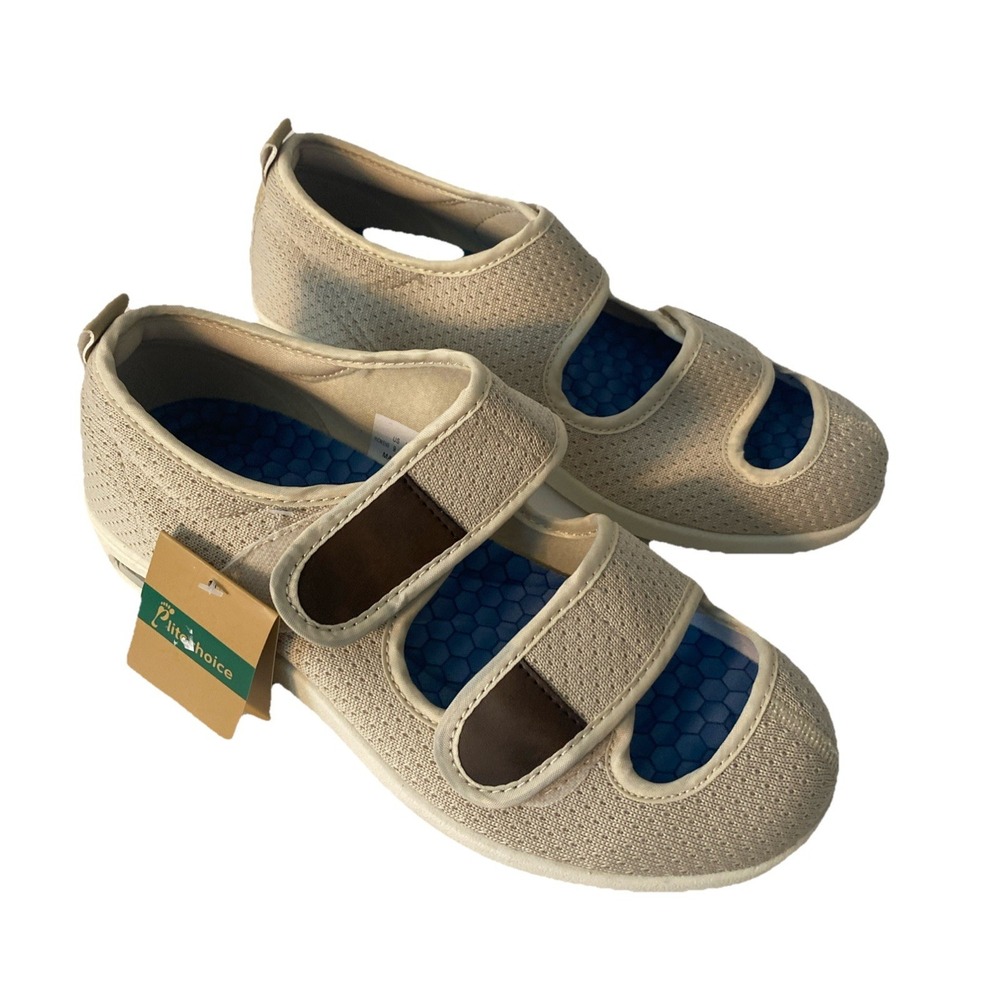 Women's Wide House Shoes, Memory Foam Slippers for Diabetic Swollen Feet, Indoor